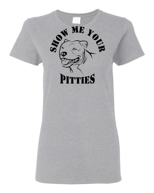 Show Me Your Pitties - Ladies Cut - Tail Threads