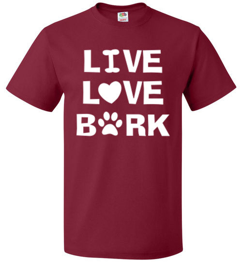Live Love Bark - Unisex - Tail Threads