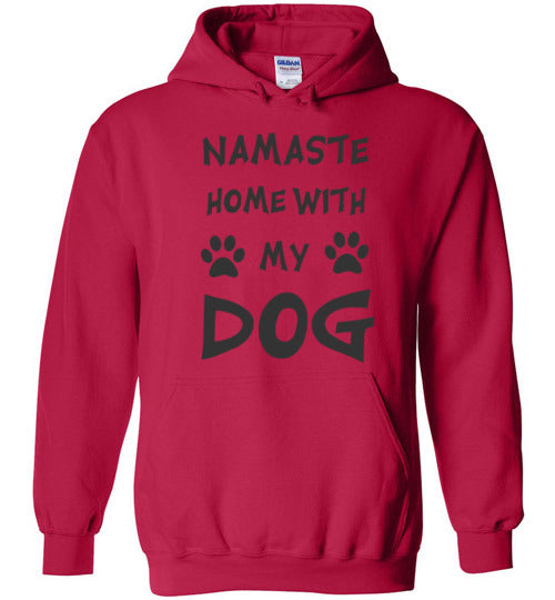 Namaste Home With My Dog - Hoodie - Tail Threads