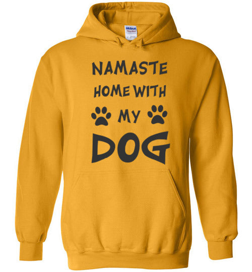 Namaste Home With My Dog - Hoodie - Tail Threads