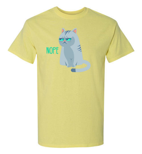 Nope Cat - Unisex T-Shirt