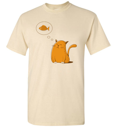 Daydreaming Cat - Unisex T-Shirt