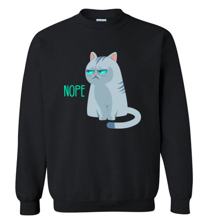 Nope Cat - Sweatshirt