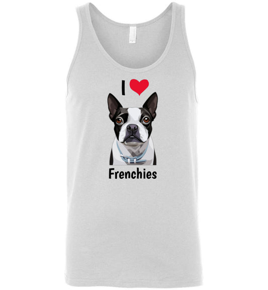 I Love Frenchies - Unisex Tank