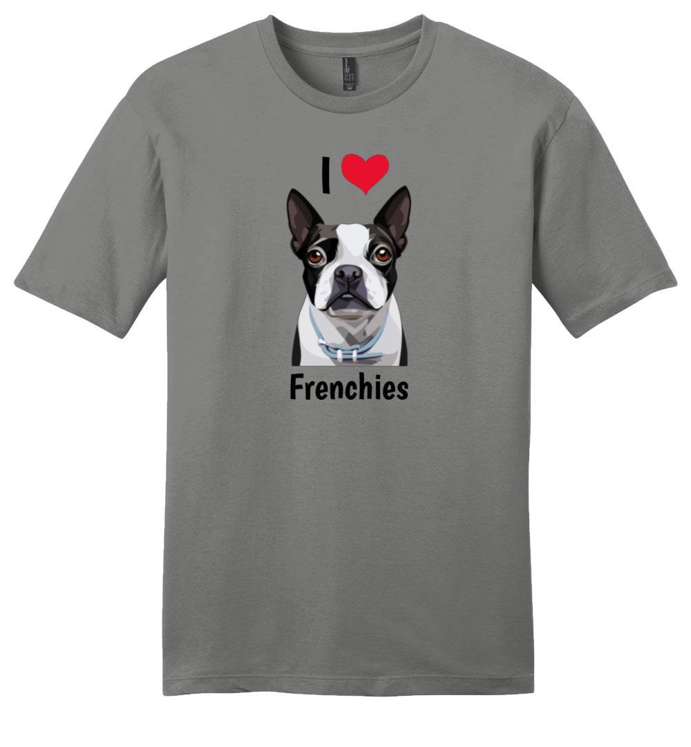 I Love Frenchies - Unisex Tee