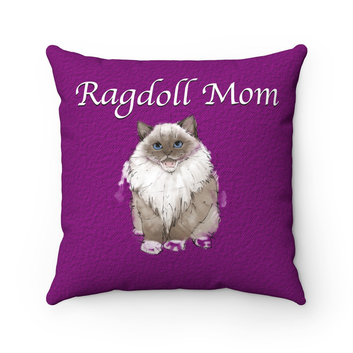 Ragdoll Mom - Pillow - Tail Threads