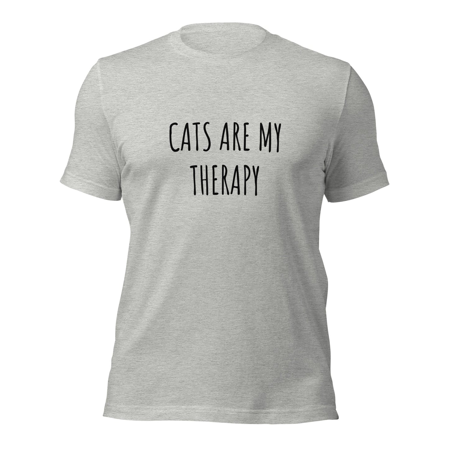 Cats Are My Therapy | Bella + Canvas Unisex t-shirt